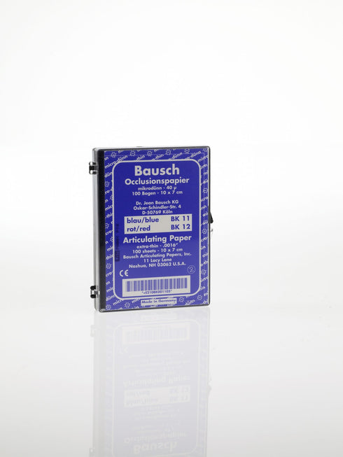 Bausch Arti-Check Micro-Thin 40μ 40 microns Blue Red Horseshoe Strips Progressive Color Transfer